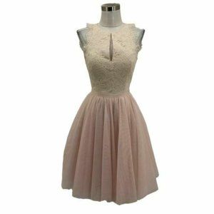 N1507 TED BAKER Designer Dress Fit & Flare Tulle